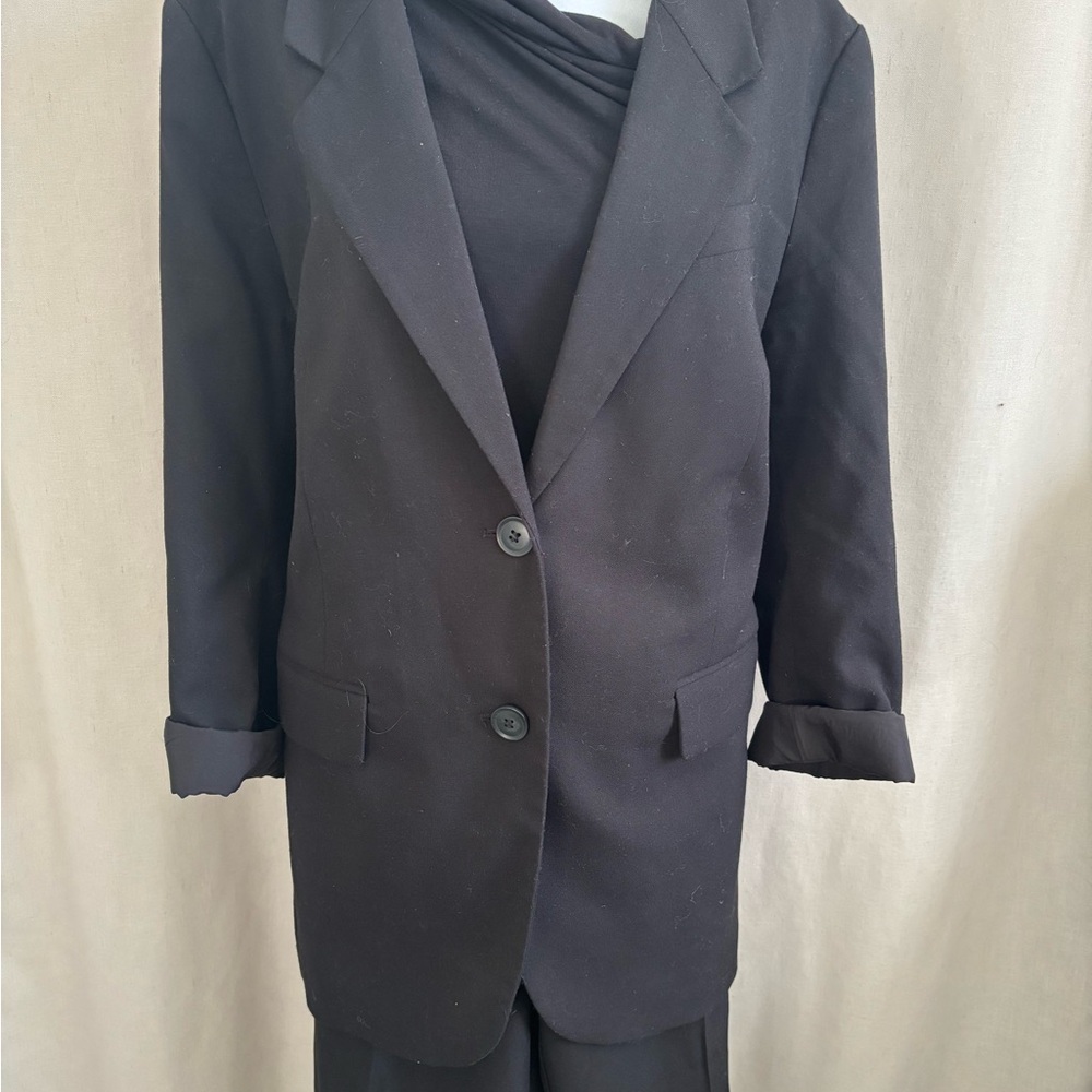 H&M Black Single-Breasted Blazer